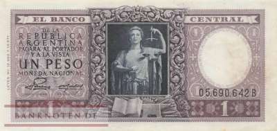 Argentinien - 1  Peso (#260b-B_VF)