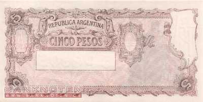 Argentinien - 5  Pesos (#264-2_UNC)