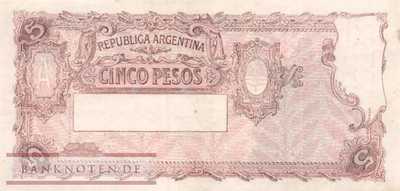 Argentinien - 5  Pesos (#264-2_XF)