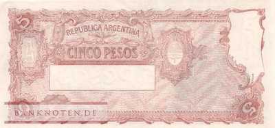Argentinien - 5  Pesos (#264x_AU)