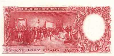 Argentinien - 10  Pesos (#270c_UNC)