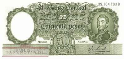 Argentina - 50  Pesos (#276_UNC)