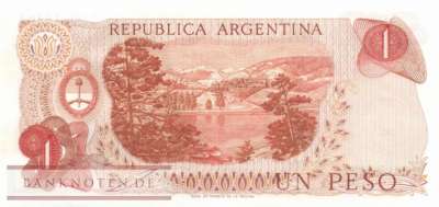 Argentinien - 1  Peso (#287-1-A_AU)