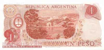 Argentina - 1  Peso (#287-3-C_UNC)