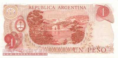 Argentinien - 1  Peso (#287-4-D_UNC)