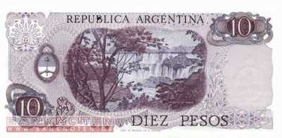 Argentina - 10  Pesos (#295-3_UNC)