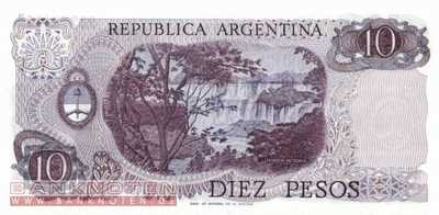 Argentina - 10  Pesos (#295-4_UNC)