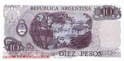 Argentina - 10  Pesos (#295-U1-D_UNC)