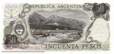 Argentinien - 50  Pesos (#296-2-A_UNC)