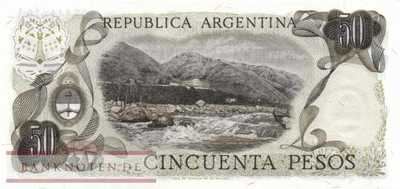 Argentina - 50  Pesos (#296-A-U2_UNC)