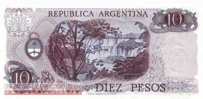 Argentinien - 10  Pesos (#300-D_UNC)