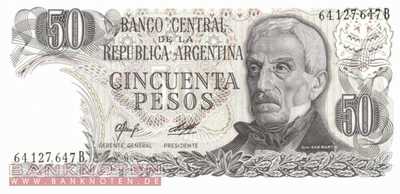 Argentina - 50  Pesos (#301a-2-B_UNC)