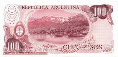 Argentina - 100  Pesos (#302a-1-C_UNC)