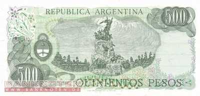 Argentina - 500  Pesos (#303c-D_UNC)