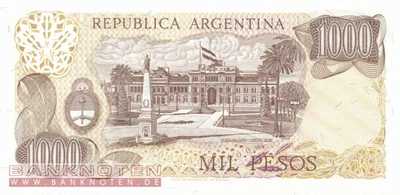 Argentina - 1.000  Pesos (#304d-1-I_UNC)