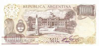 Argentinien - 1.000  Pesos (#304d-H_UNC)