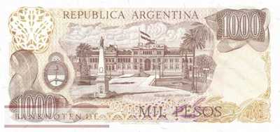 Argentina - 1.000  Pesos - Replacement (#304dR-U1_UNC)
