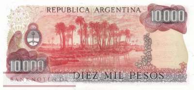 Argentina - 10.000  Pesos (#306a-1_UNC)