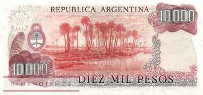 Argentinien - 10.000  Pesos (#306b-G_UNC)