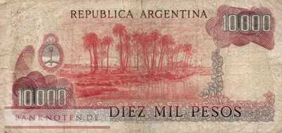 Argentinien - 10.000  Pesos (#306b_VG)