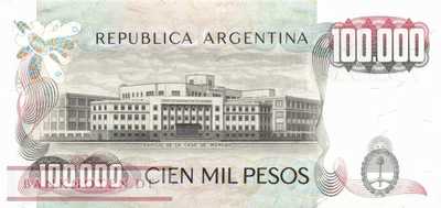 Argentina - 100.000  Pesos (#308a_UNC)