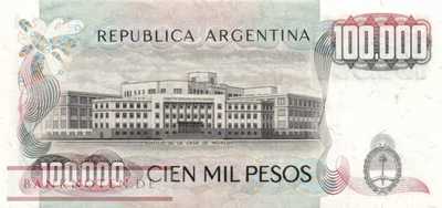 Argentinien - 100.000  Pesos (#308b_UNC)