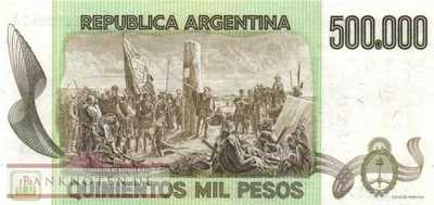 Argentinien - 500.000  Pesos (#309-2_UNC)