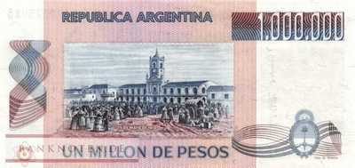 Argentina - 1 Million Pesos (#310-B-U3_UNC)