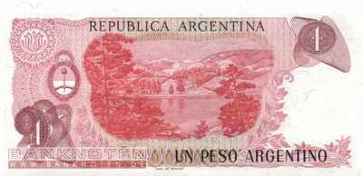 Argentina - 1  Peso Argentino (#311a-A-U2_UNC)