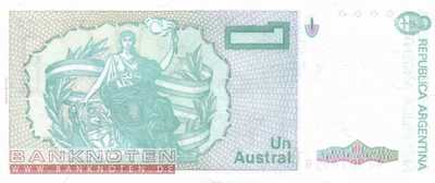 Argentina - 1  Austral (#323b-B_UNC)