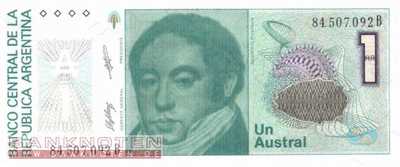 Argentina - 1  Austral (#323b-B_UNC)