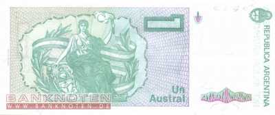 Argentina - 1  Austral (#323b-C_UNC)