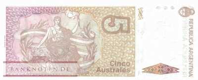 Argentina - 5  Australes - Replacement (#324bR_UNC)