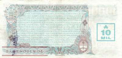 Argentinien - 10.000  Australes (#331_VF)