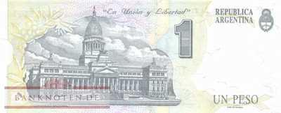 Argentinien - 1  Peso (#339a-A_UNC)