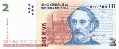 Argentinien - 2  Pesos (#352-4-2-H_UNC)