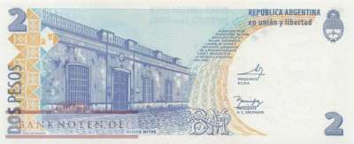 Argentinien - 2  Pesos (#352-7-K_UNC)