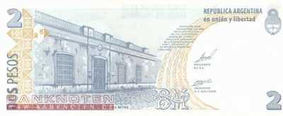 Argentinien - 2  Pesos (#352-D-U2_UNC)