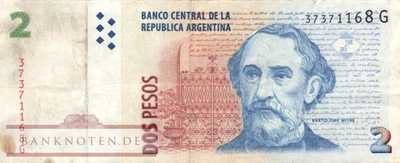 Argentina - 2  Pesos (#352-G_F)