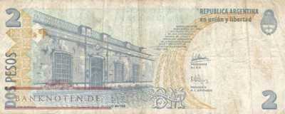 Argentinien - 2  Pesos (#352-H_F)
