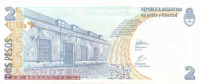 Argentina - 2  Pesos (#352-I_UNC)