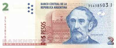Argentina - 2  Pesos (#352-J-U1_UNC)