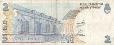 Argentina - 2  Pesos (#352-L_F)