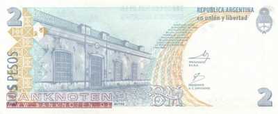 Argentinien - 2  Pesos - Ersatzbanknote (#352R-U3_UNC)