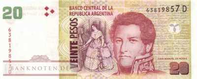 Argentina - 20  Pesos (#355-D-U3_UNC)