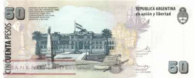 Argentinien - 50  Pesos (#356-H-U1_UNC)