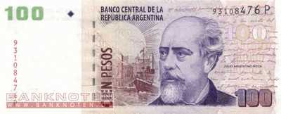 Argentinien - 100  Pesos (#357-P_UNC)