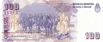 Argentina - 100  Pesos (#357-Y_UNC)