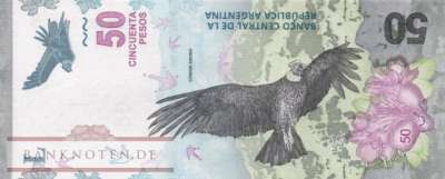 Argentinien - 50  Pesos (#363-B_UNC)