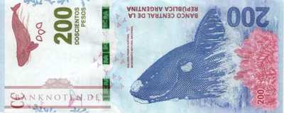 Argentina - 200  Pesos (#364-A_UNC)